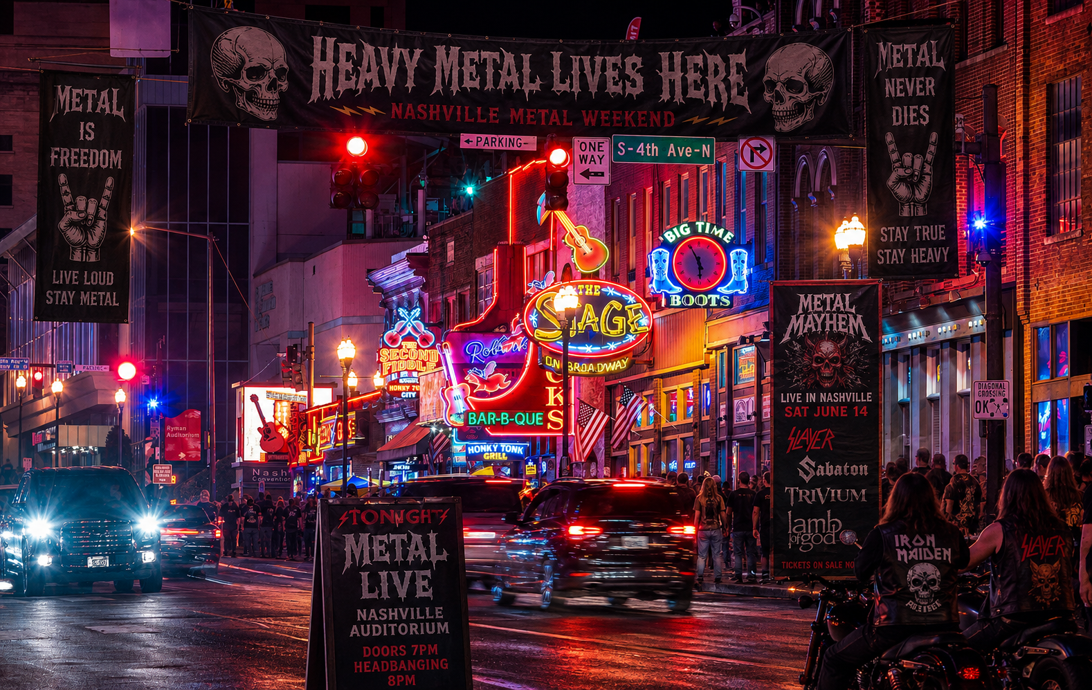 Metal Concerts in Nashville 2026-2027